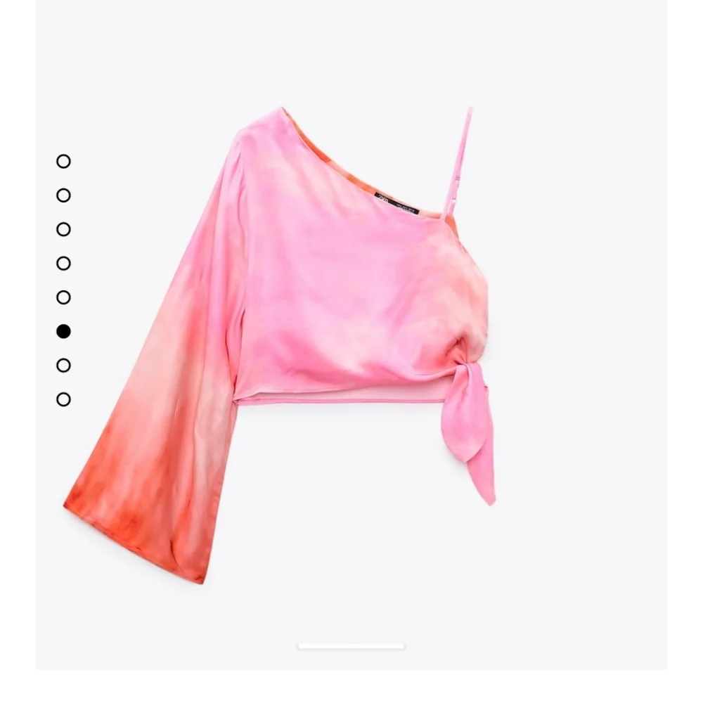 Zara Tye Dye Silky Top - Picture 7 of 11